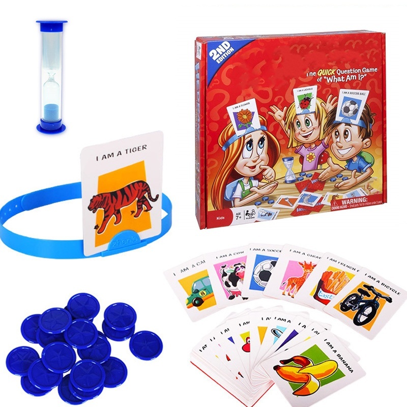 Board Game With Questions - Carte divertenti per bambini Gioco da