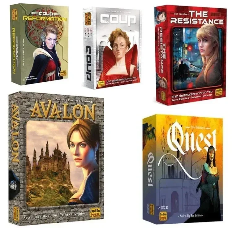 Board Game Bang - Gioco da tavolo The Resistance Avalon