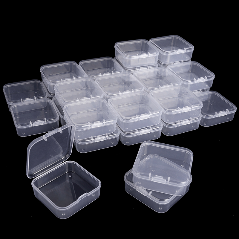Board Game Organization - 2 dimensioni trasparenti piccoli contenitori scatola