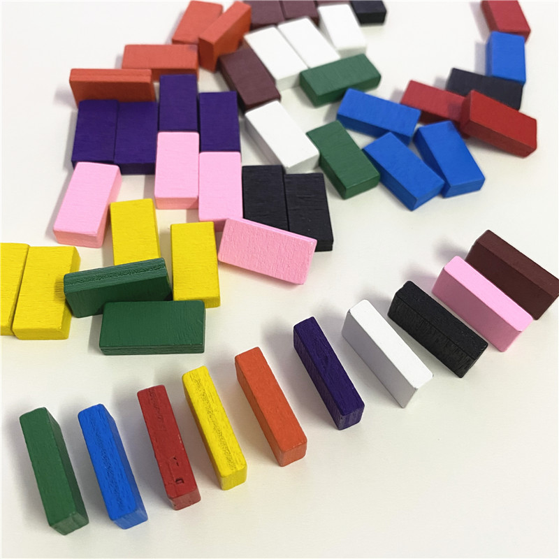 Board Game Impostor - 50 Pcs 20*10*5mm Colorato di Mattoni