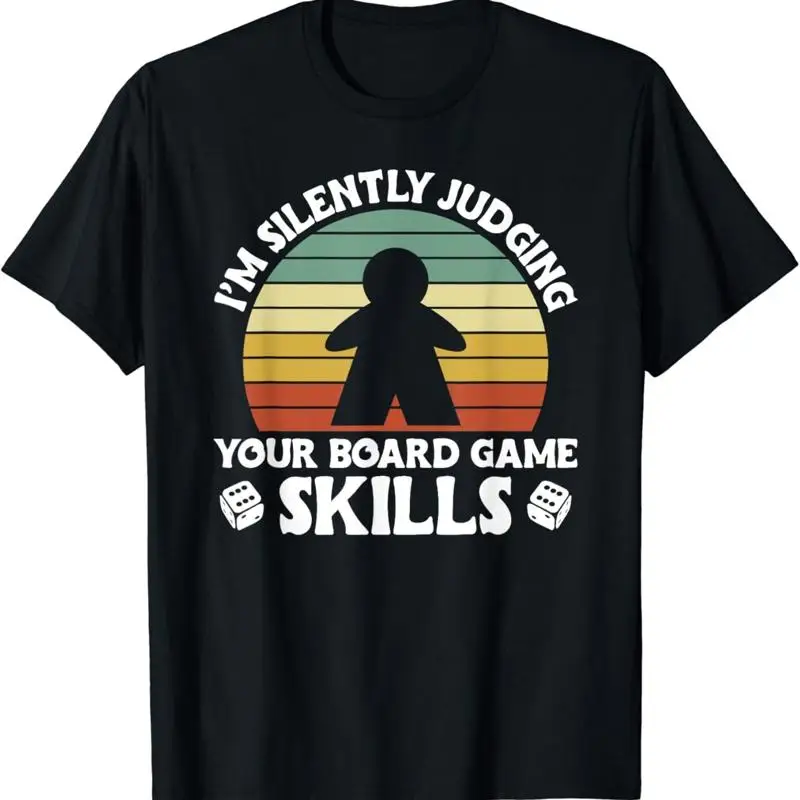Board Game Print - Maglietta per amanti dei giochi da