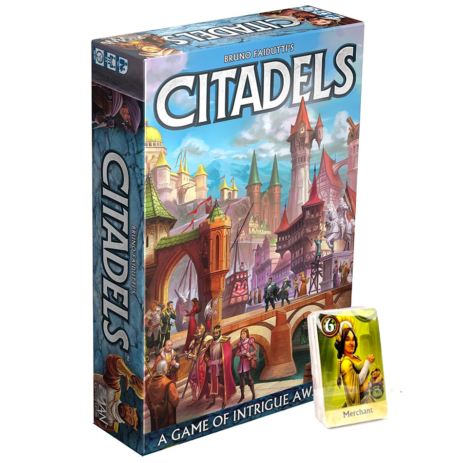 Board Game Bang - Citadels Revised Edition, gioco da tavolo: