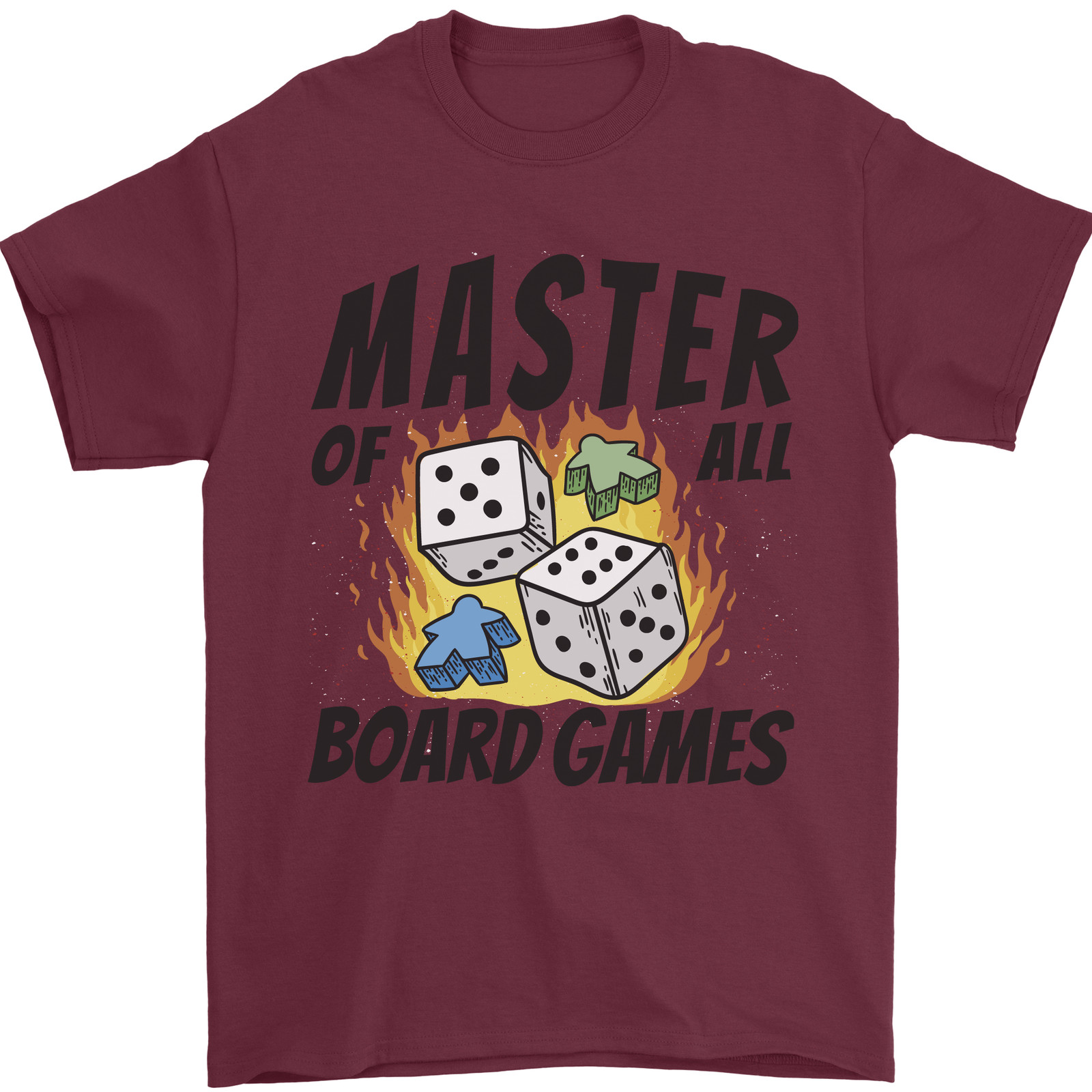 Board Game Master - Maglietta da uomo Master of All