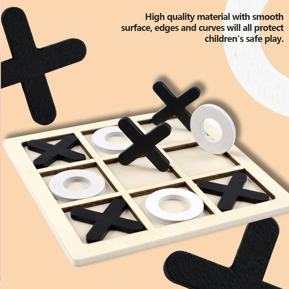 Legno XO Tic Tac Toe Gioco Min - Board Game With Questions recensione e prezzo