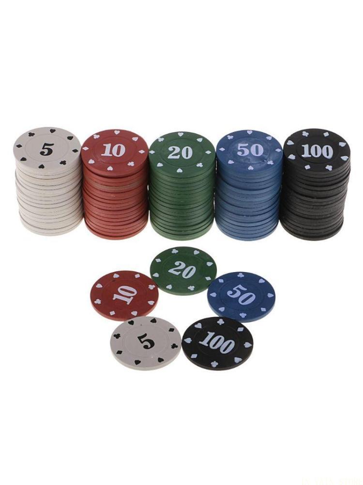 M5TC 100 pezzi 5 colori fiches - Board Game Vault recensione e prezzo
