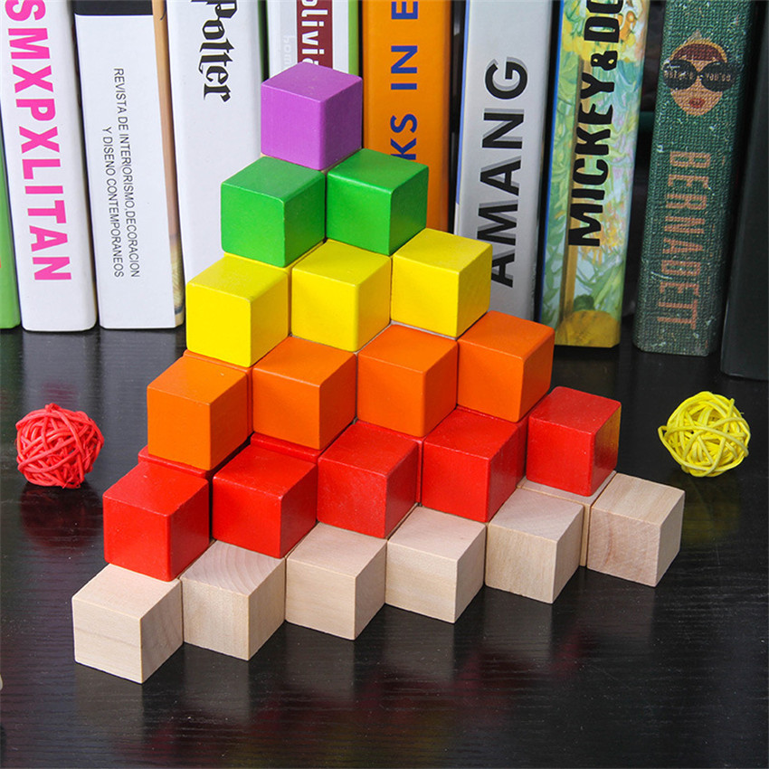 30 Pz/lotto 2X2CM In Legno Col - Board Game With Questions recensione e prezzo