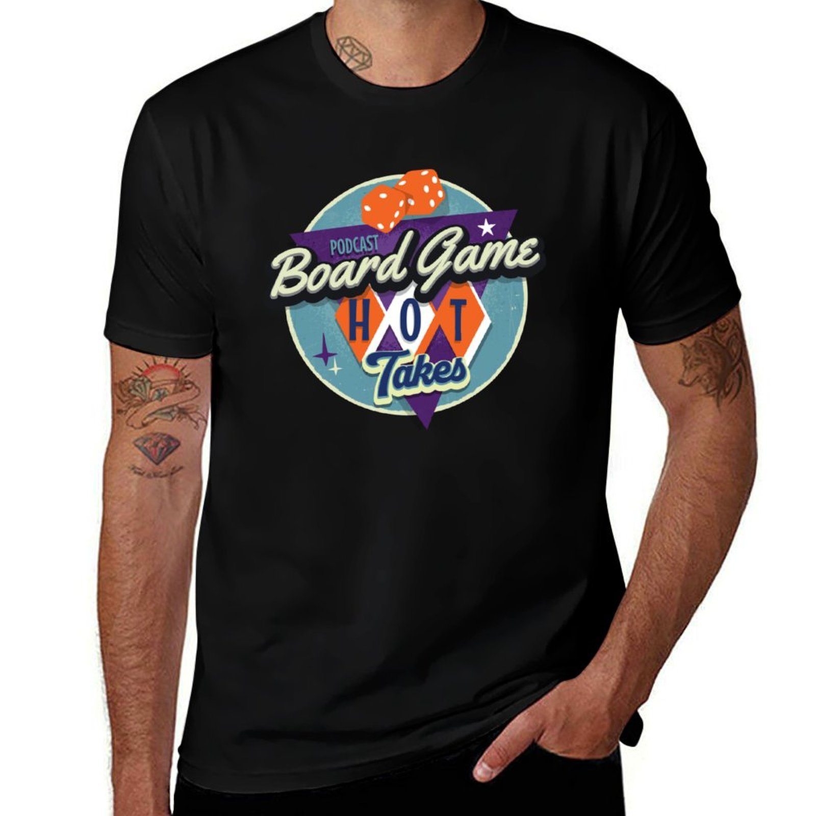 T-shirt con logo del podcast B - Board Game Logo recensione e prezzo