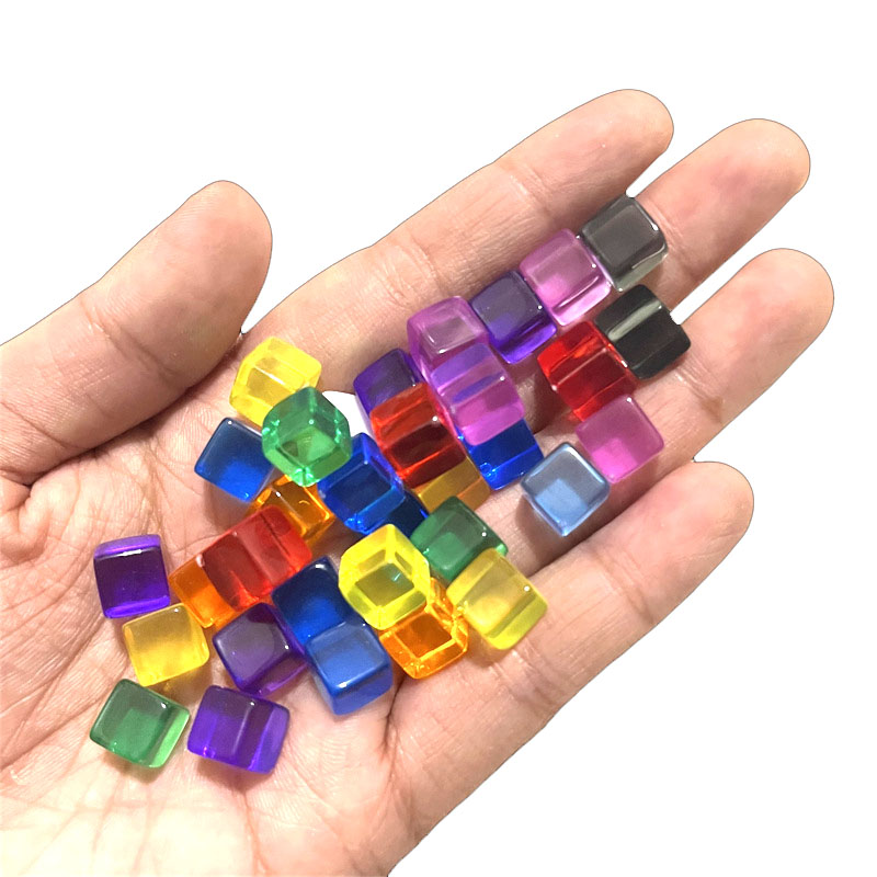 100 pz/set 8mm Trasparente Cub - Board Game Impostor recensione e prezzo