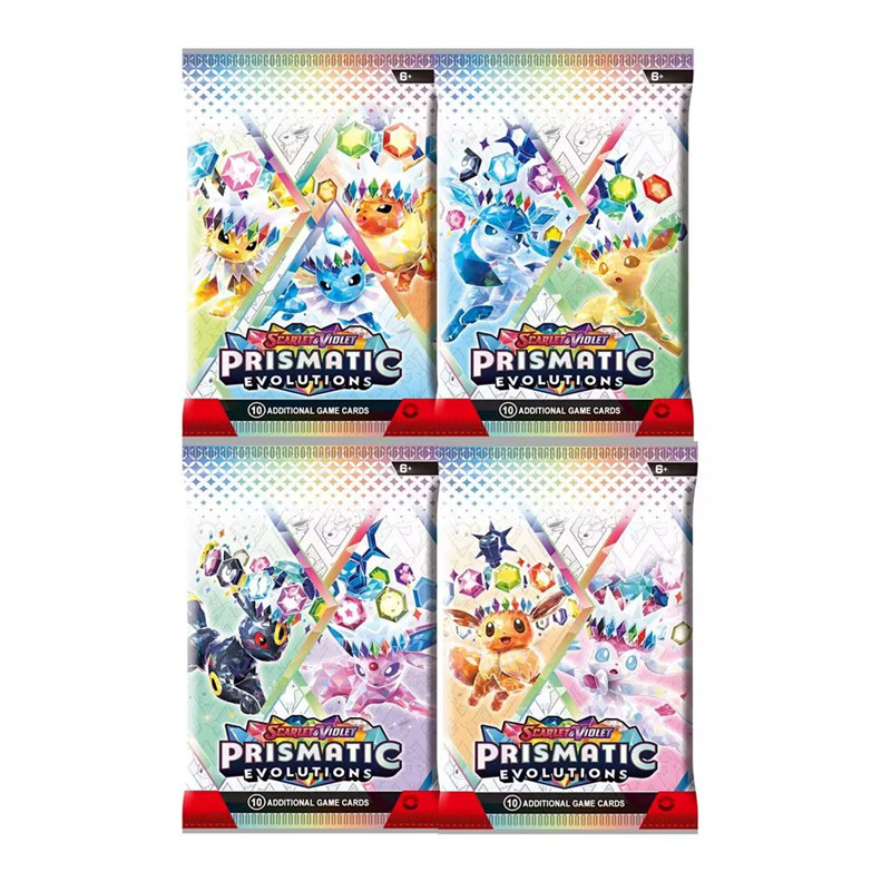 360 Carte Prismatic Evolutions - Board Game Zoo recensione e prezzo