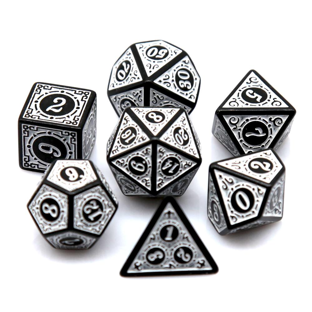 7 Pz/set Set di Dadi Finestra  - Board Game Rpg recensione e prezzo