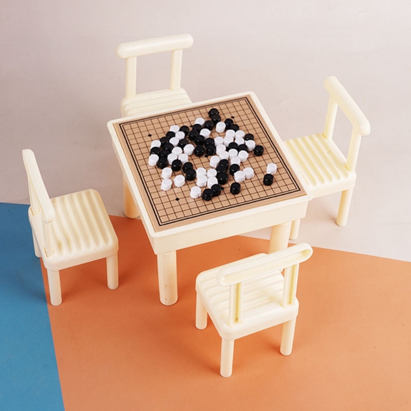 Tavolo e sedie da gioco in min - Board Game Print recensione e prezzo
