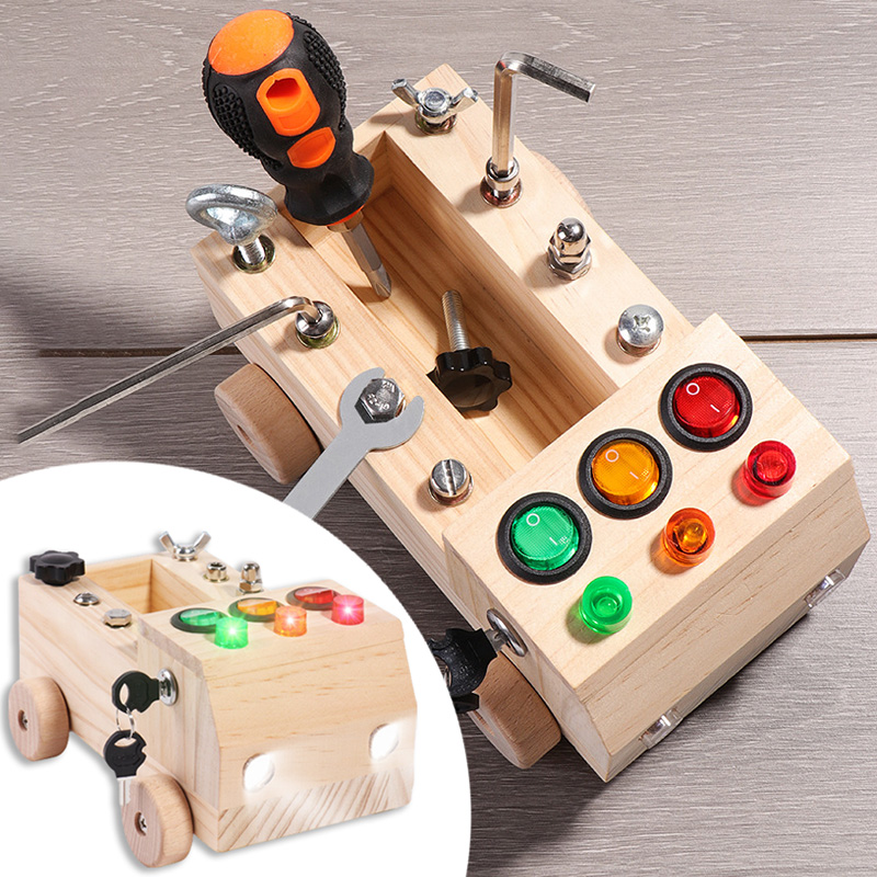 Legno Montessori Occupato Bord - Board Game Organization recensione e prezzo