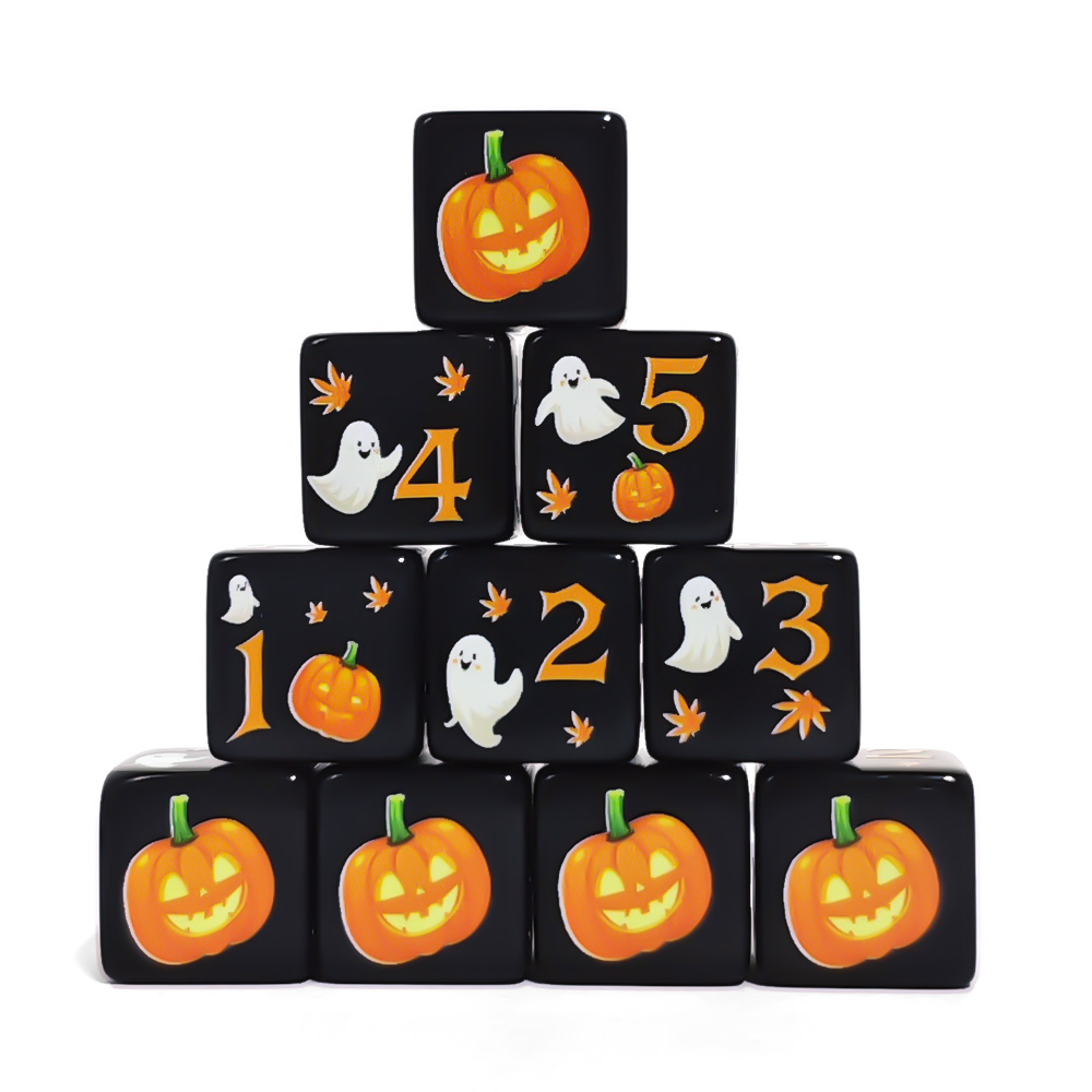 12 pezzi di dadi D6 in acrilic - Board Game Print recensione e prezzo