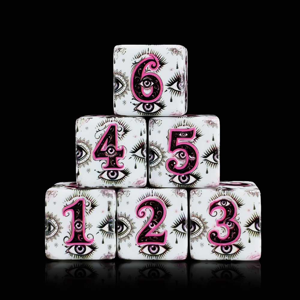 12 Pezzi Dadi Acrilici D6 da 1 - Board Game Print recensione e prezzo
