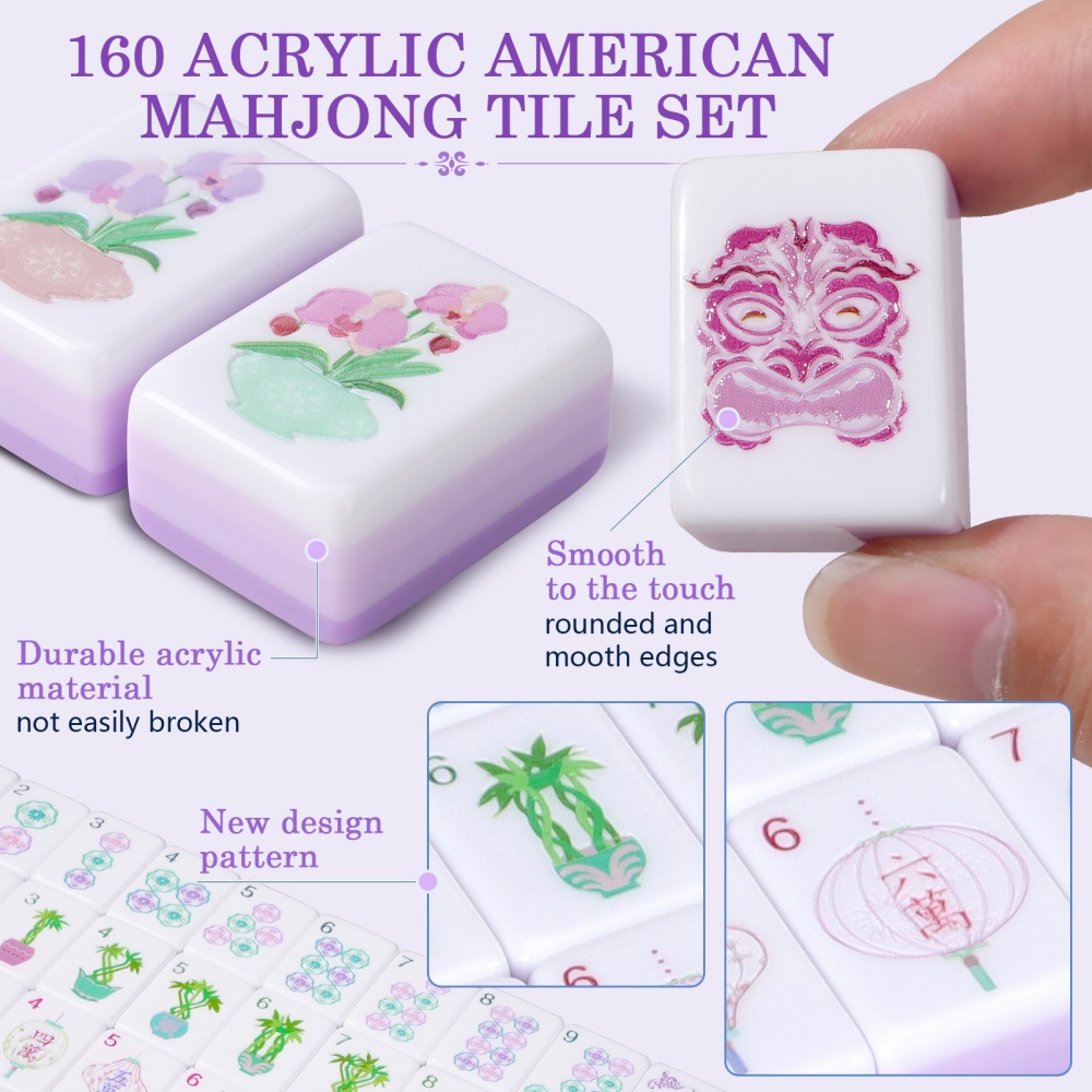 Set Mahjong Americano in Acril - Board Game Master recensione e prezzo